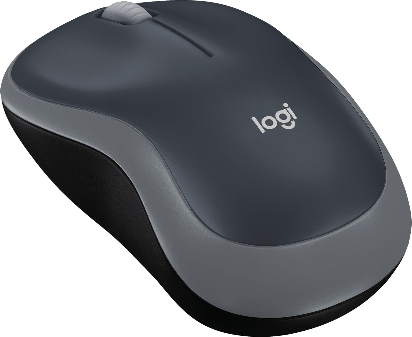 Logitech M185 - Ratón - óptico - 3 botones - inalámbrico - 2.4 GHz - receptor inalámbrico USB - gris vencejo Guatemala