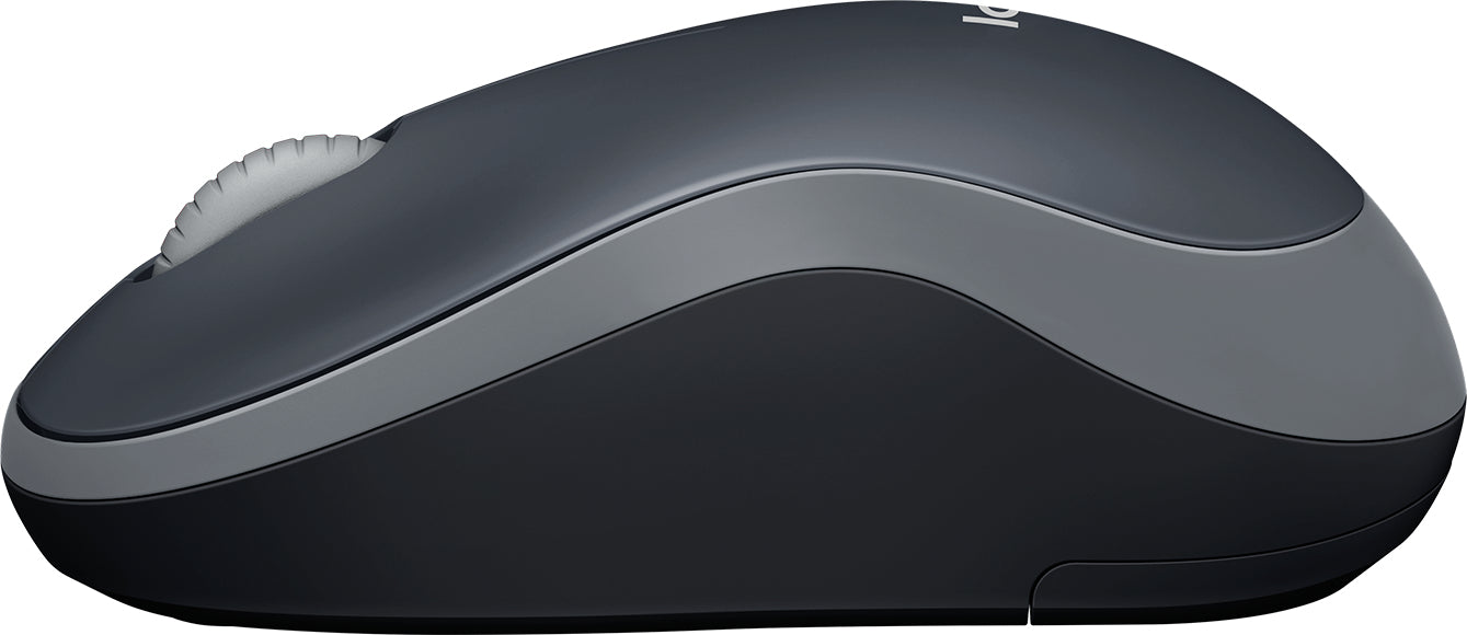 Logitech M185 - Ratón - óptico - 3 botones - inalámbrico - 2.4 GHz - receptor inalámbrico USB - gris vencejo Guatemala