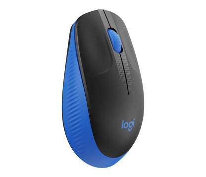 Logitech M190 - Ratón - óptico - 3 botones - inalámbrico - receptor inalámbrico USB - azul Guatemala