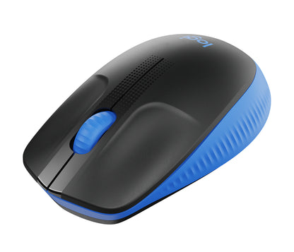 Logitech M190 - Ratón - óptico - 3 botones - inalámbrico - receptor inalámbrico USB - azul Guatemala