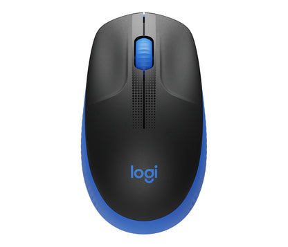 Logitech M190 - Ratón - óptico - 3 botones - inalámbrico - receptor inalámbrico USB - azul Guatemala