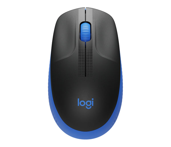 Logitech M190 - Ratón - óptico - 3 botones - inalámbrico - receptor inalámbrico USB - azul Guatemala