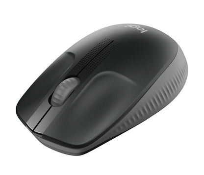 Logitech M190 - Ratón - óptico - 3 botones - inalámbrico - receptor inalámbrico USB - carbón Guatemala