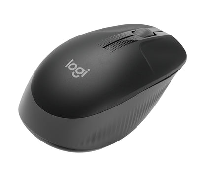 Logitech M190 - Ratón - óptico - 3 botones - inalámbrico - receptor inalámbrico USB - carbón Guatemala