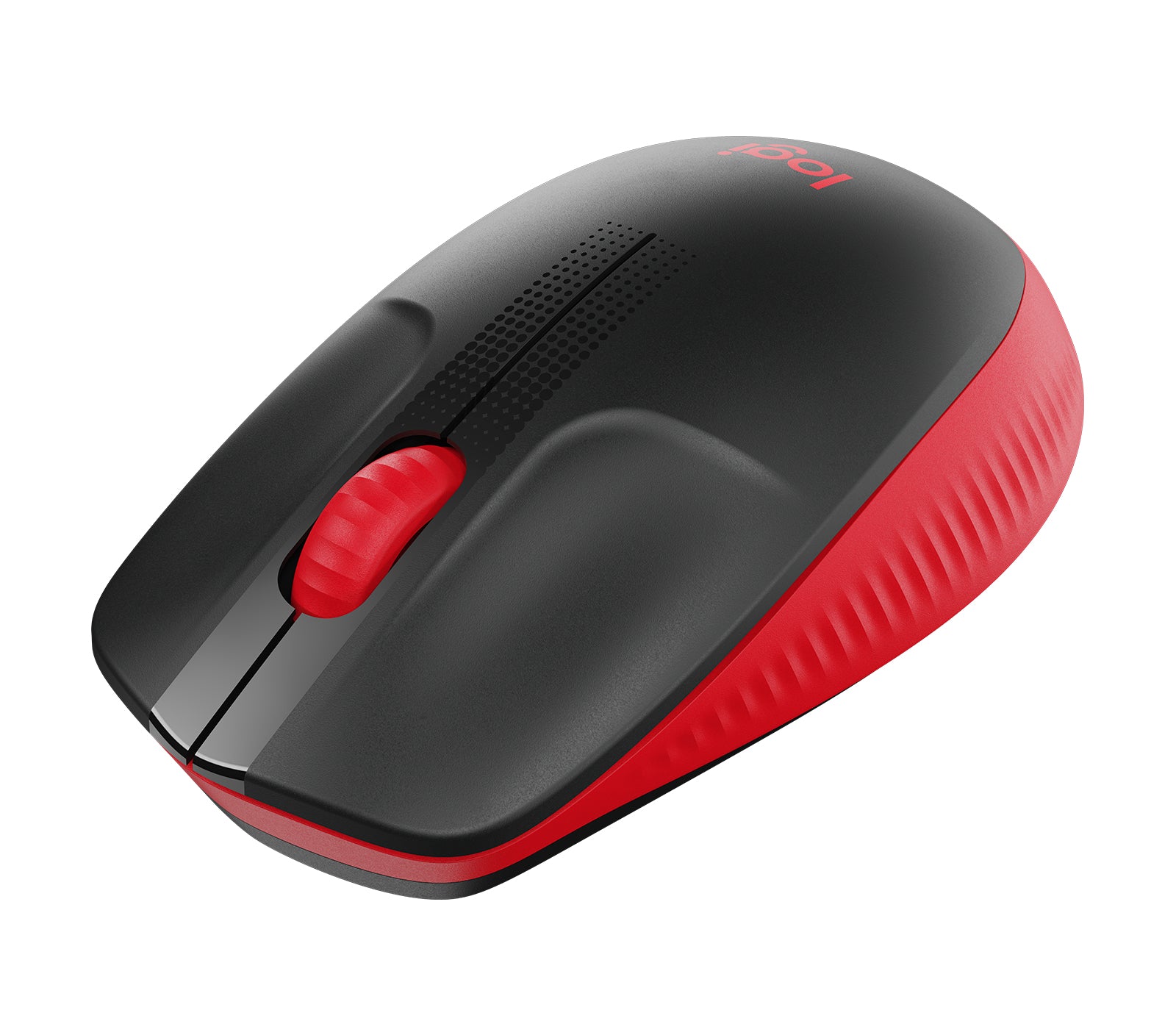 Logitech M190 - Ratón - óptico - 3 botones - inalámbrico - receptor inalámbrico USB - rojo Guatemala