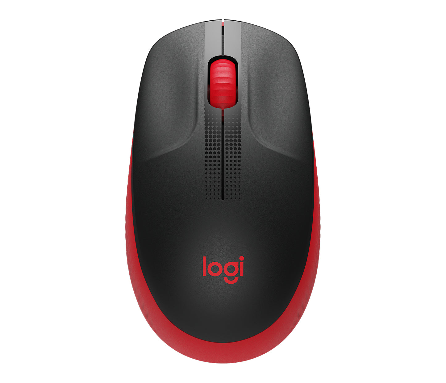 Logitech M190 - Ratón - óptico - 3 botones - inalámbrico - receptor inalámbrico USB - rojo Guatemala