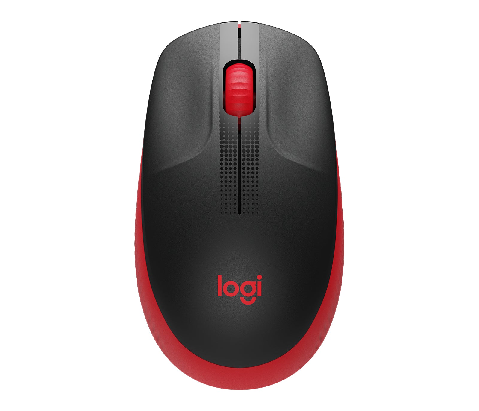 Logitech M190 - Ratón - óptico - 3 botones - inalámbrico - receptor inalámbrico USB - rojo Guatemala