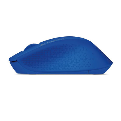 Logitech M280 - Ratón - diestro - óptico - 3 botones - inalámbrico - 2.4 GHz - receptor inalámbrico USB - azul Guatemala