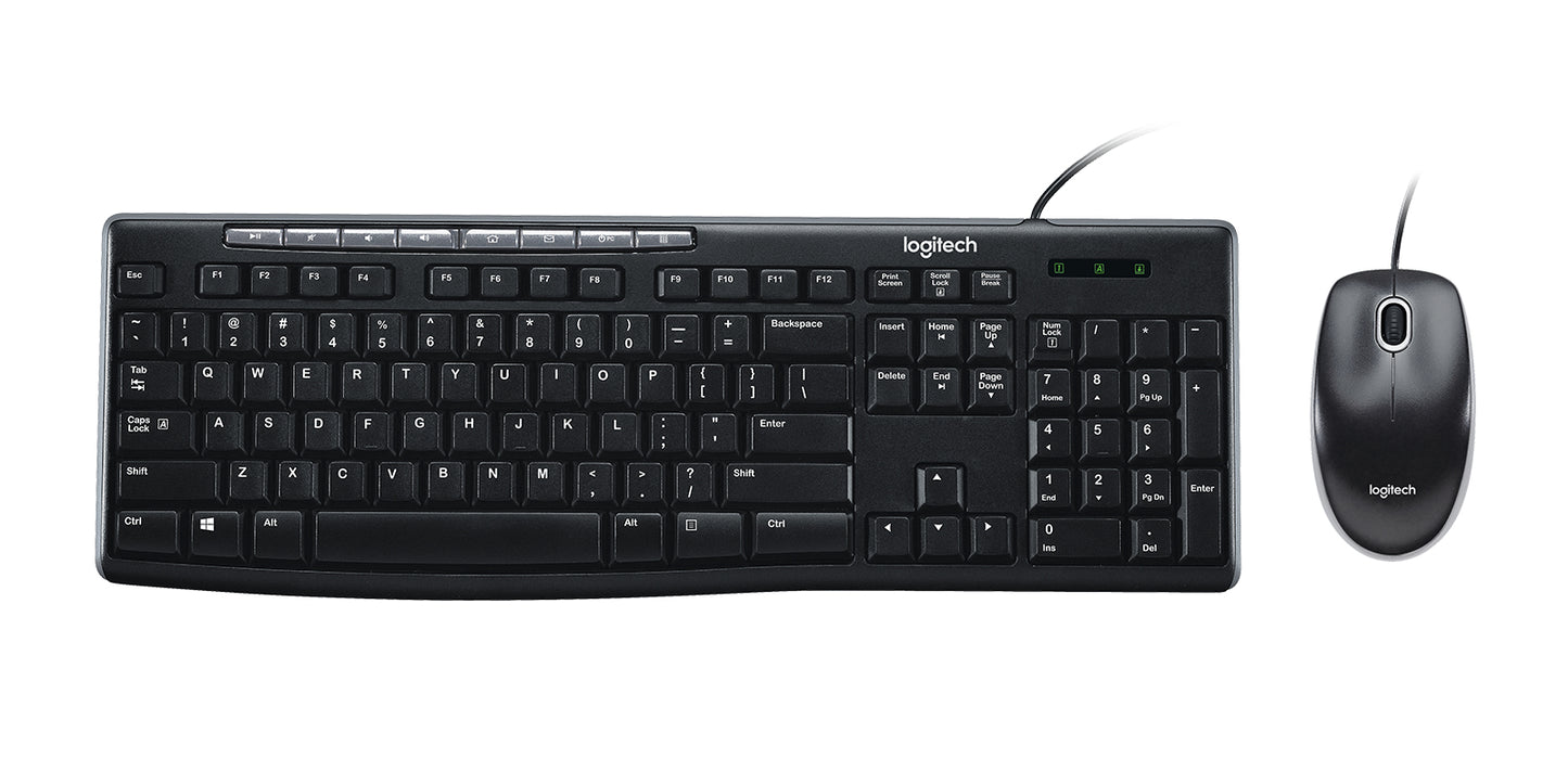 Logitech Media Combo MK200 - Juego de teclado y ratón - USB Guatemala