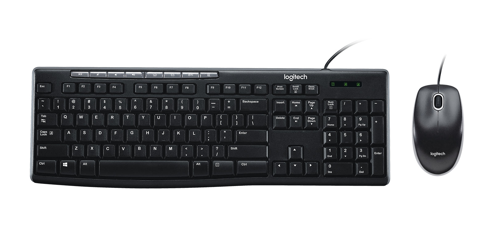 Logitech Media Combo MK200 - Juego de teclado y ratón - USB Guatemala