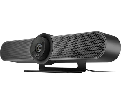 Logitech MeetUp - Cámera de conferencias - panorámico / inclinación - color - 3840 x 2160 - audio - inalámbrico - Bluetooth LE / NFC - USB 3.0 - MJPEG Guatemala