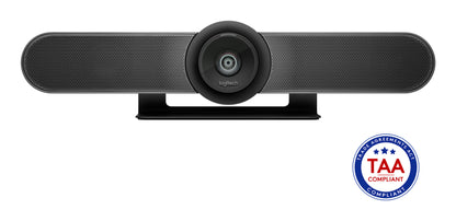 Logitech MeetUp - Cámera de conferencias - panorámico / inclinación - color - 3840 x 2160 - audio - inalámbrico - Bluetooth LE / NFC - USB 3.0 - MJPEG Guatemala