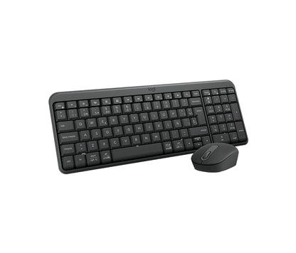 Logitech - MK250 Compact Bluetooth Wireless Combo - Spanish - Graphite Guatemala