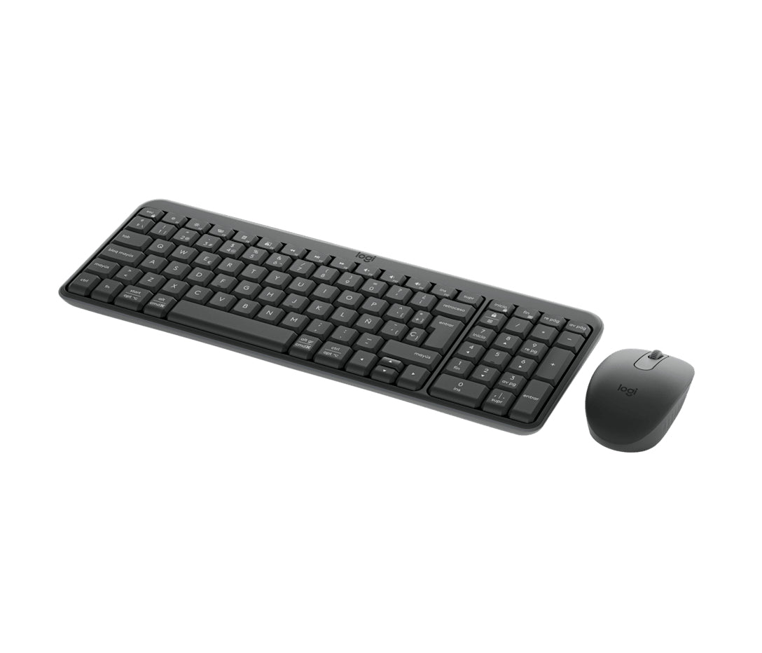 Logitech - MK250 Compact Bluetooth Wireless Combo - Spanish - Graphite Guatemala