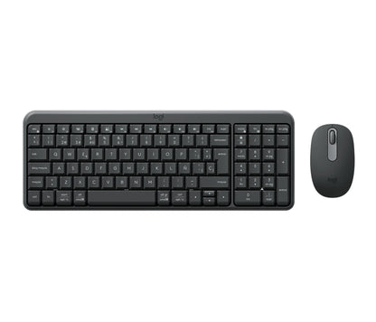 Logitech - MK250 Compact Bluetooth Wireless Combo - Spanish - Graphite Guatemala