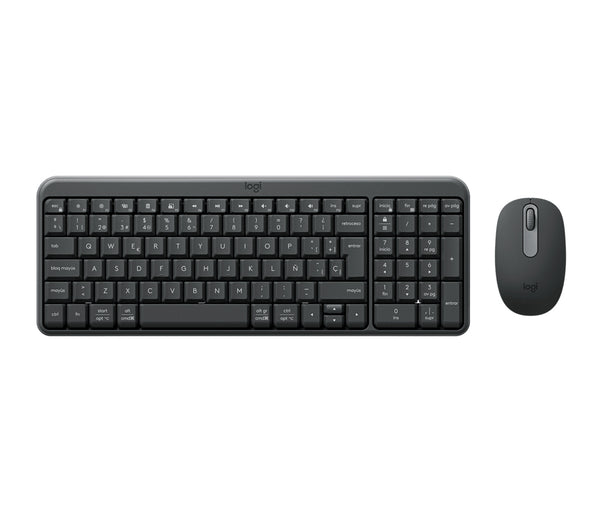 Logitech - MK250 Compact Bluetooth Wireless Combo - Spanish - Graphite Guatemala