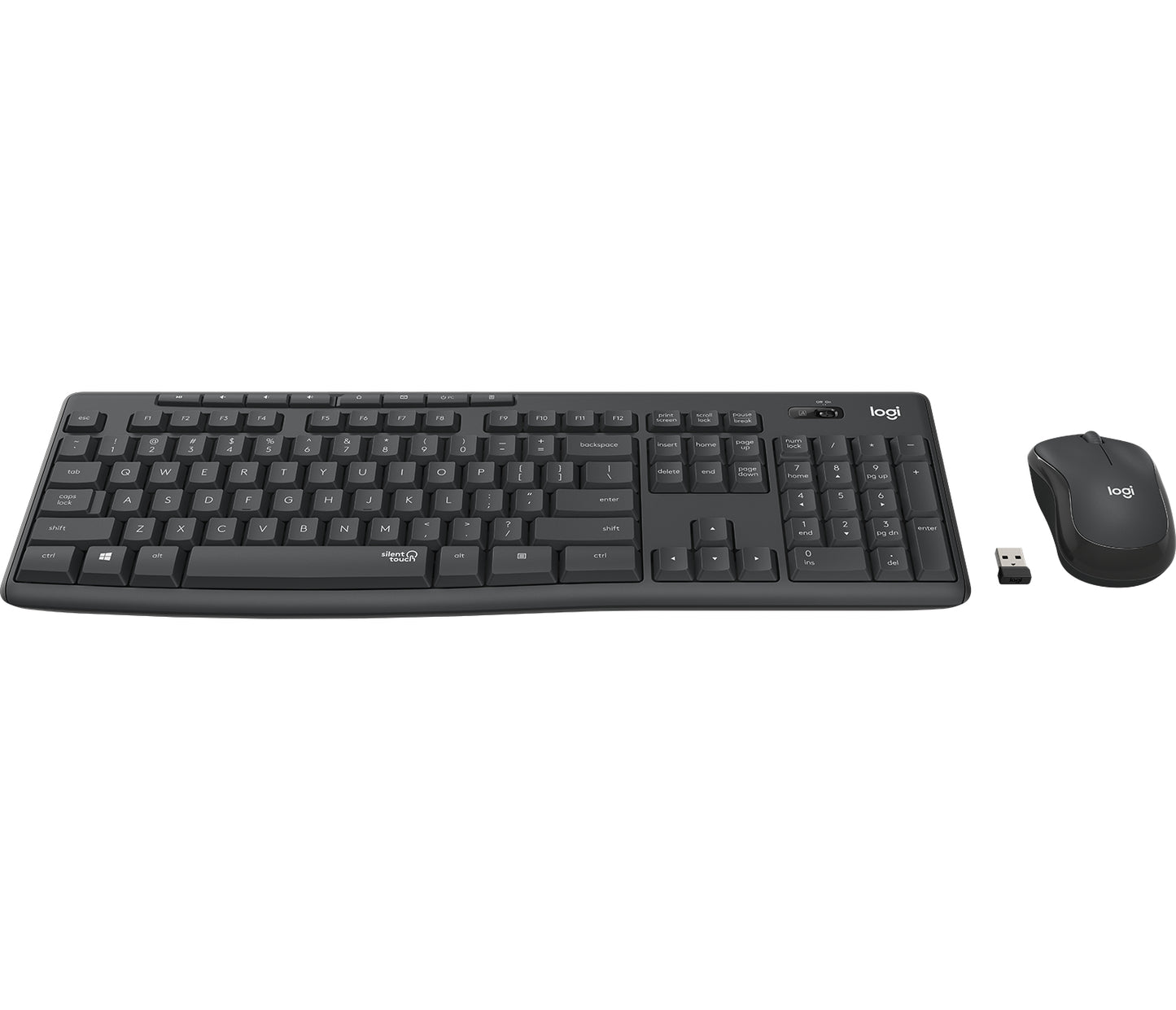 Logitech - MK295 Silent Wireless Combo â€“ Spanish Guatemala