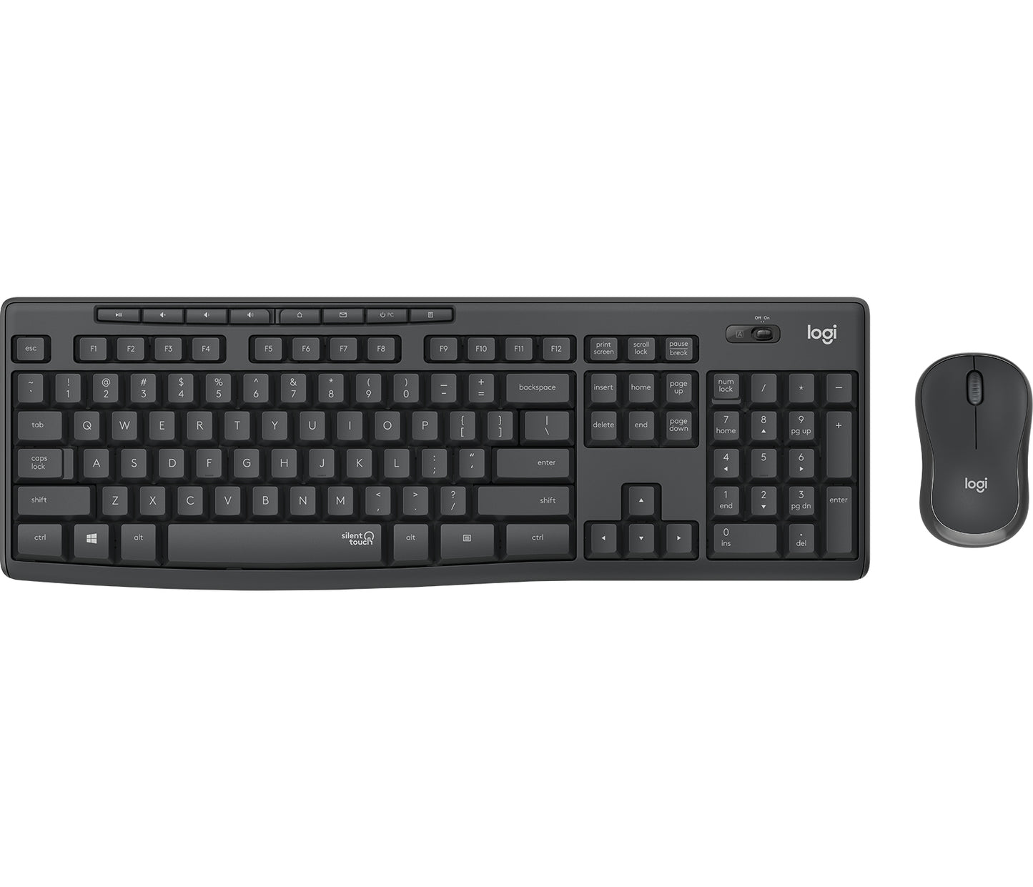Logitech - MK295 Silent Wireless Combo â€“ Spanish Guatemala