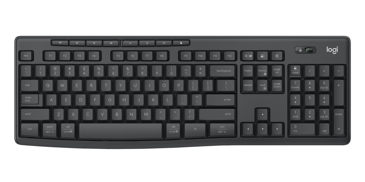 Logitech MK370 Combo for Business, Graphite - Juego de teclado y ratón - Bluetooth, 2.4 GHz - EE. UU. Guatemala