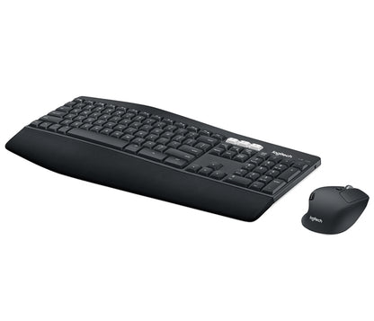 Logitech MK850 - Keyboard and mouse set - Spanish - Wireless - 2.4 GHz - Black Guatemala