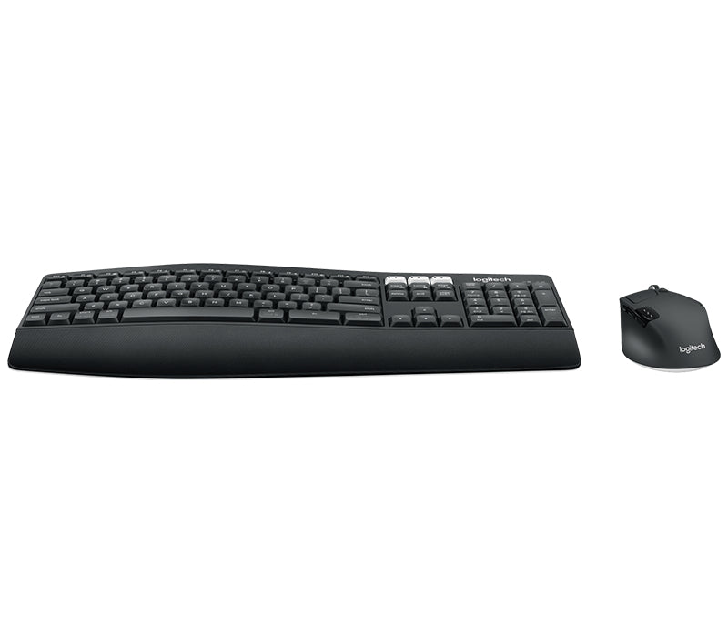 Logitech MK850 - Keyboard and mouse set - Spanish - Wireless - 2.4 GHz - Black Guatemala