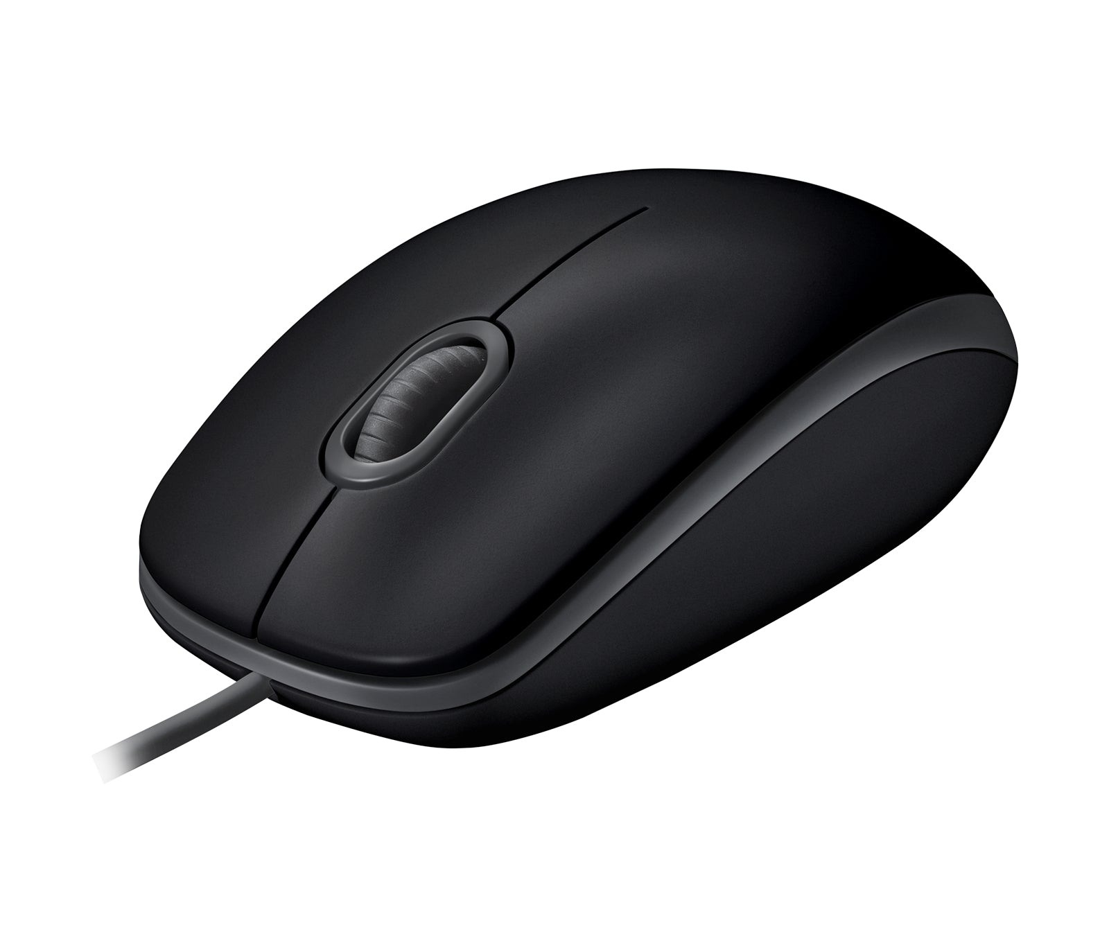 Logitech - Mouse - Wired - Black - M110 Silent Guatemala
