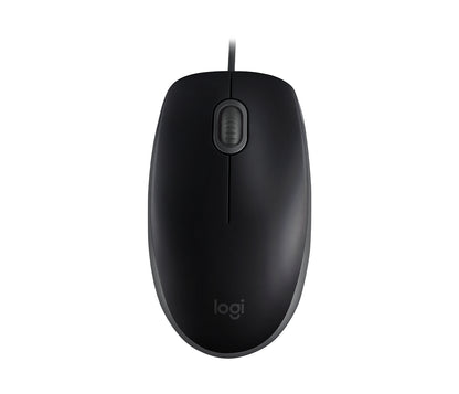 Logitech - Mouse - Wired - Black - M110 Silent Guatemala