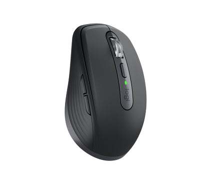 Logitech MX Anywhere 3S - Ratón - óptico - 6 botones - inalámbrico - Bluetooth - receptor de USB Logitech Logi Bolt - grafito Guatemala