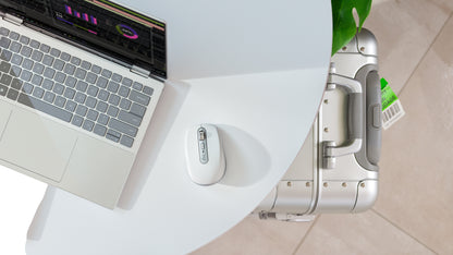 Logitech MX Anywhere 3S - Ratón - óptico - 6 botones - inalámbrico - Bluetooth - receptor de USB Logitech Logi Bolt - gris pálido Guatemala