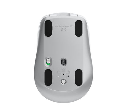 Logitech MX Anywhere 3S - Ratón - óptico - 6 botones - inalámbrico - Bluetooth - receptor de USB Logitech Logi Bolt - gris pálido Guatemala