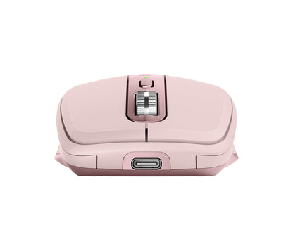 Logitech MX Anywhere 3S - Ratón - óptico - 6 botones - inalámbrico - Bluetooth - receptor de USB Logitech Logi Bolt - rosa Guatemala