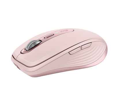 Logitech MX Anywhere 3S - Ratón - óptico - 6 botones - inalámbrico - Bluetooth - receptor de USB Logitech Logi Bolt - rosa Guatemala