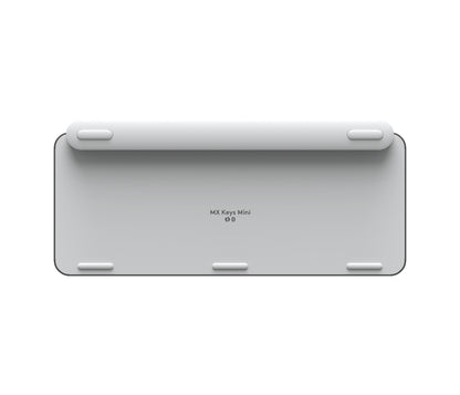 Logitech MX Keys Mini - Teclado - Inalámbrico - Español - USB / Bluetooth 5.0 / Bluetooth - Ergonomic Design - Gris pálido Guatemala