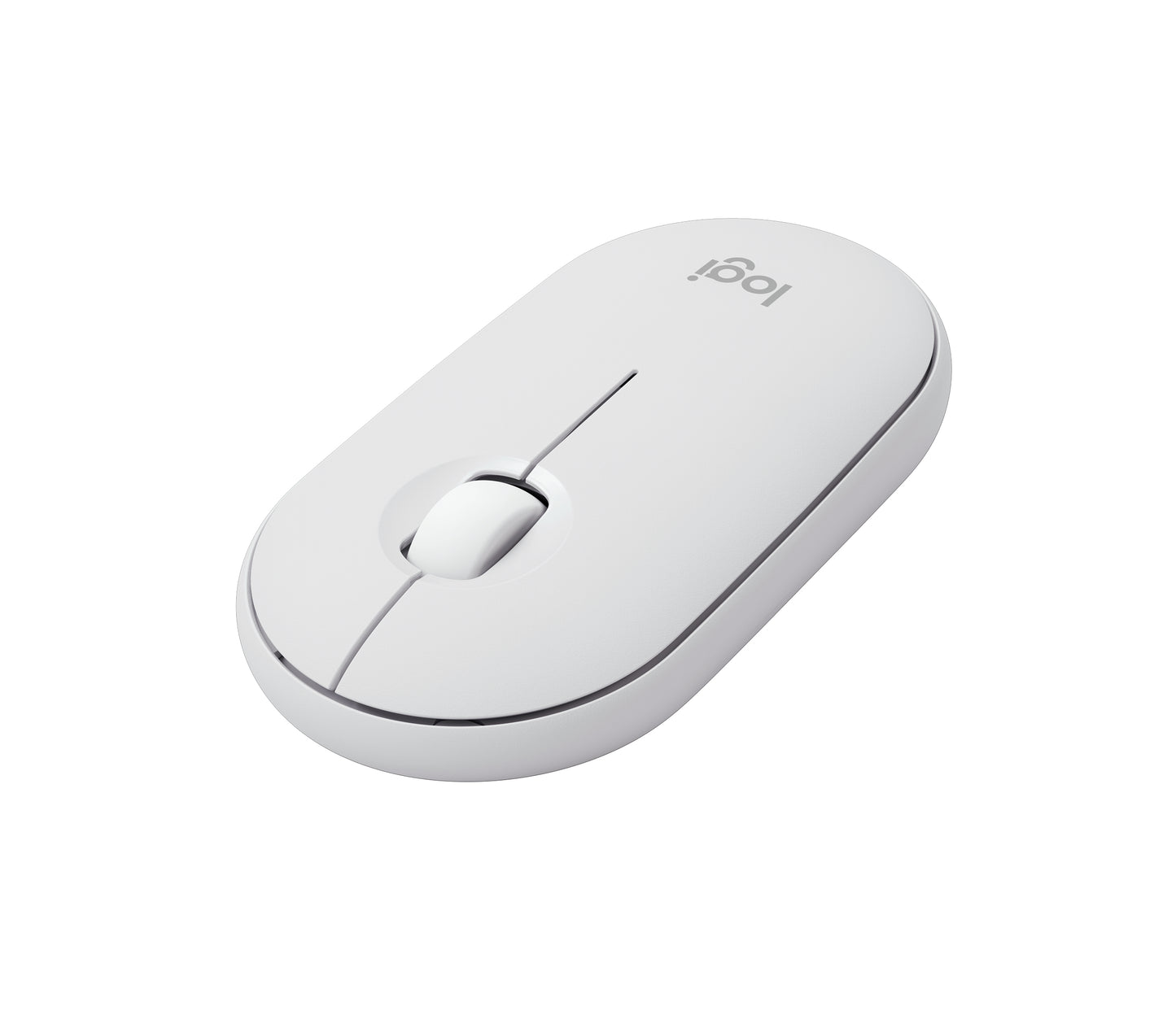 Logitech Pebble Mouse 2 M350s - Ratón - óptico - 3 botones - inalámbrico - Bluetooth - blanco Guatemala