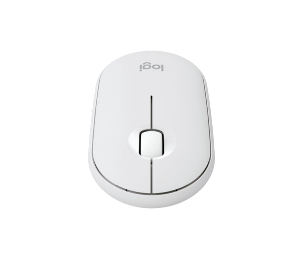 Logitech Pebble Mouse 2 M350s - Ratón - óptico - 3 botones - inalámbrico - Bluetooth - blanco Guatemala