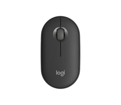Logitech Pebble Mouse 2 M350s - Ratón - óptico - 3 botones - inalámbrico - Bluetooth - grafito Guatemala
