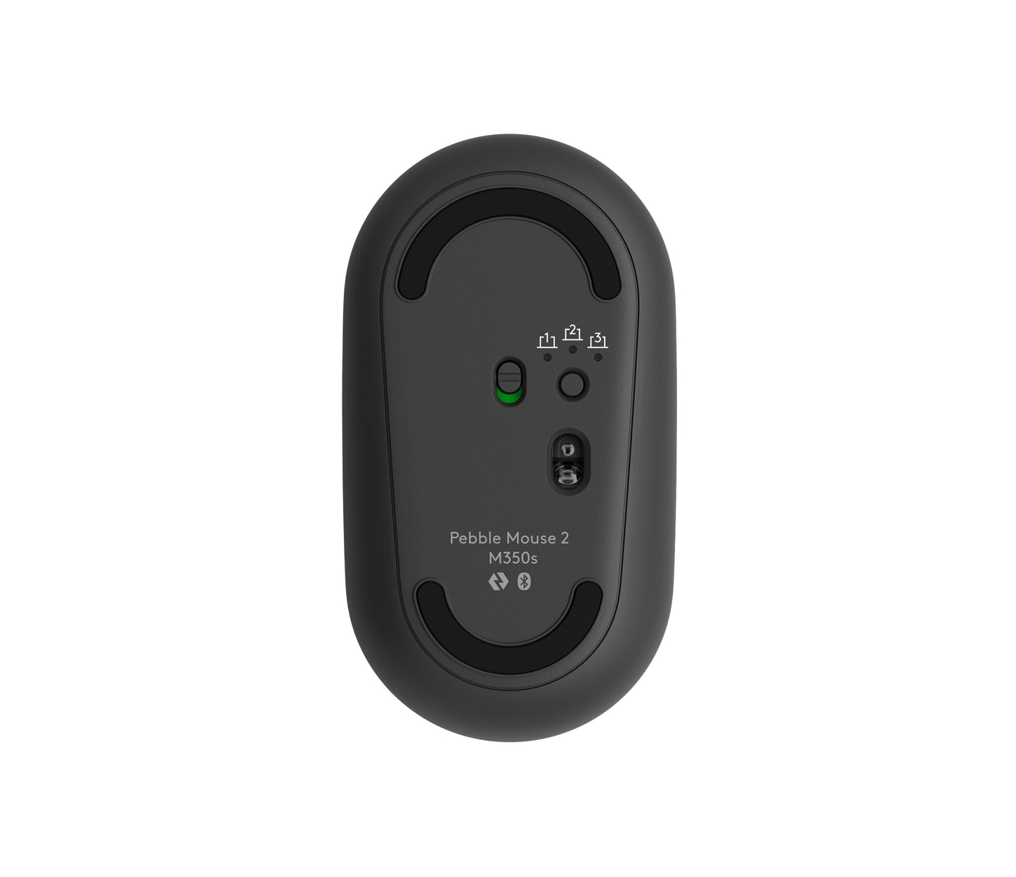 Logitech Pebble Mouse 2 M350s - Ratón - óptico - 3 botones - inalámbrico - Bluetooth - grafito Guatemala