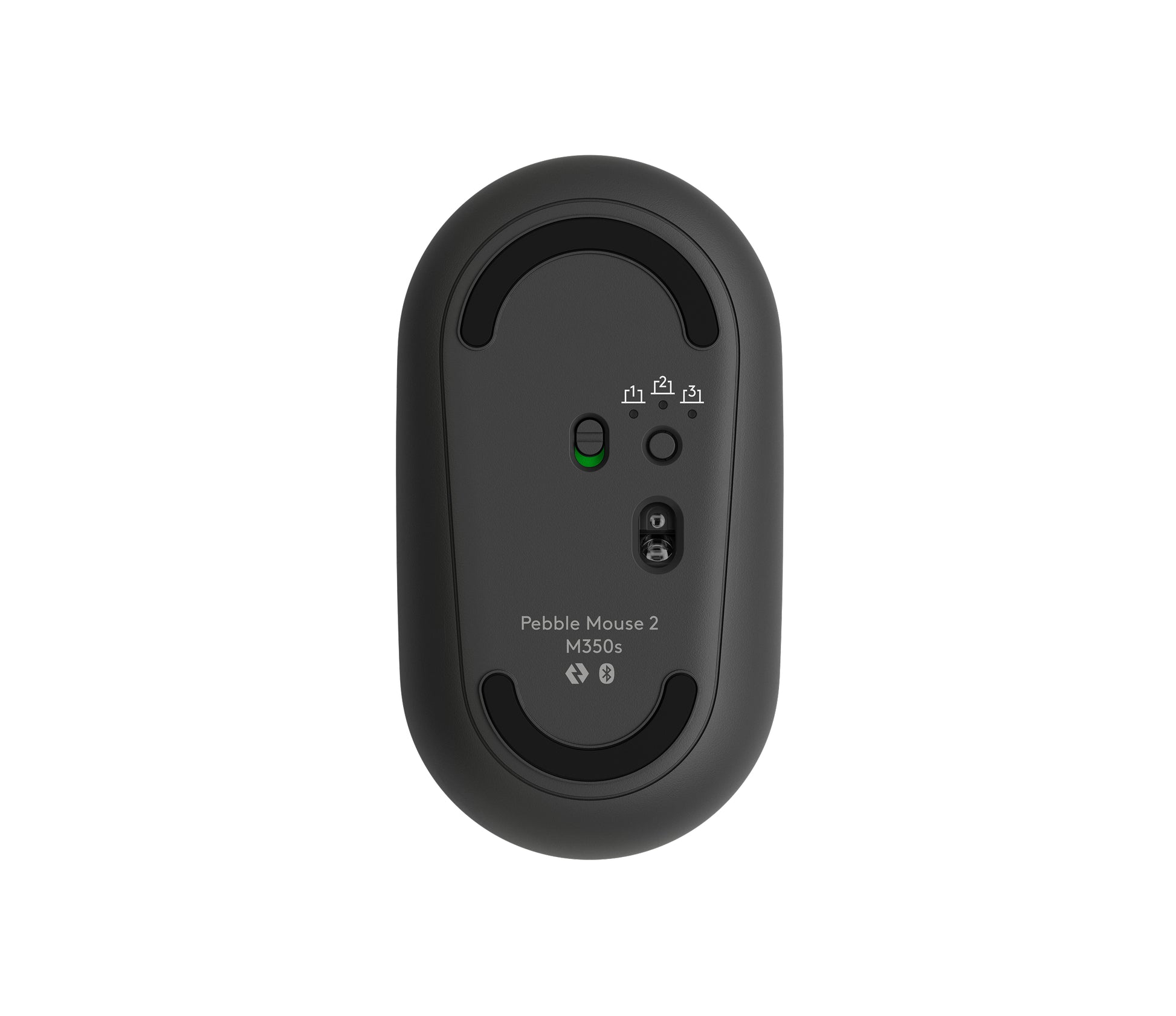 Logitech Pebble Mouse 2 M350s - Ratón - óptico - 3 botones - inalámbrico - Bluetooth - grafito Guatemala