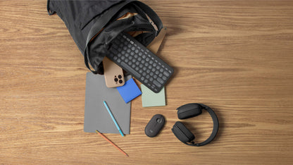 Logitech Pebble Mouse 2 M350s - Ratón - óptico - 3 botones - inalámbrico - Bluetooth - grafito Guatemala