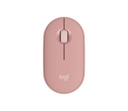 Logitech Pebble Mouse 2 M350s - Ratón - óptico - 3 botones - inalámbrico - Bluetooth - rosa Guatemala