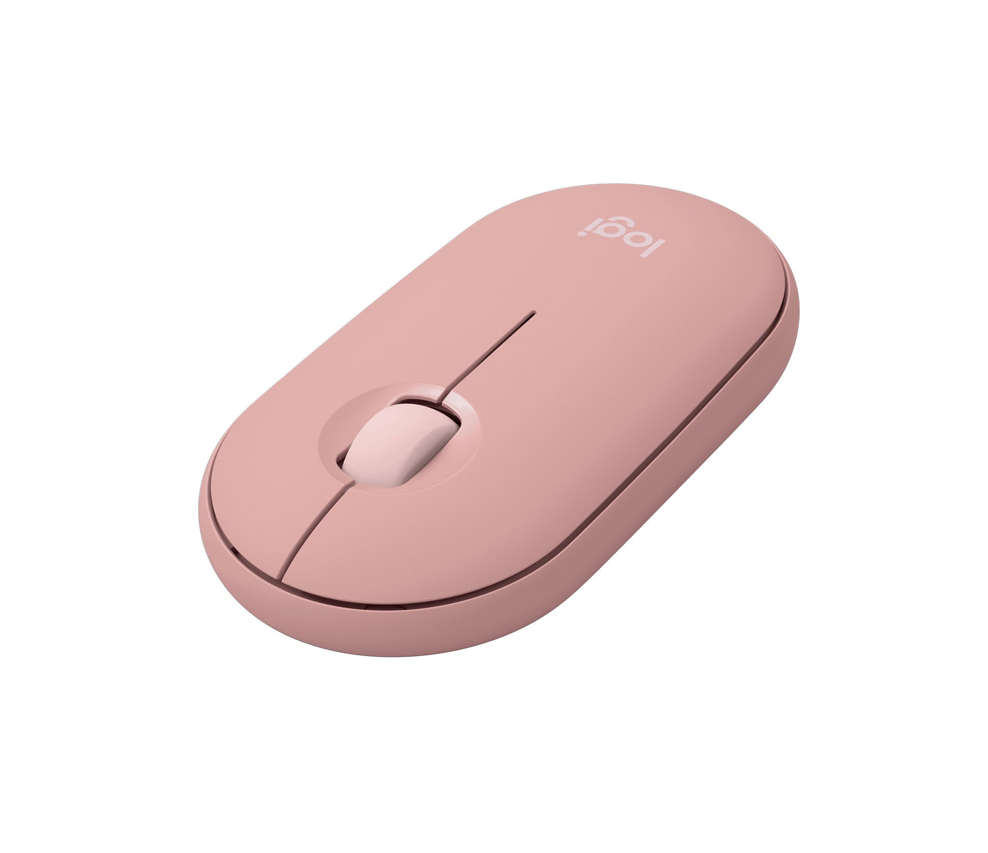 Logitech Pebble Mouse 2 M350s - Ratón - óptico - 3 botones - inalámbrico - Bluetooth - rosa Guatemala