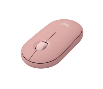 Logitech Pebble Mouse 2 M350s - Ratón - óptico - 3 botones - inalámbrico - Bluetooth - rosa Guatemala