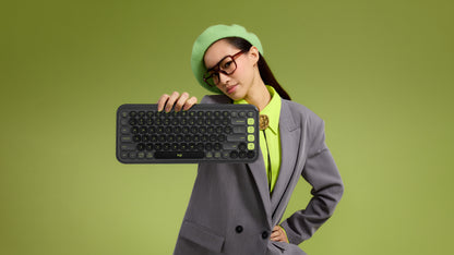 Logitech - Pop Icon Combo - Keyboard and mouse set - Spanish - Graphite Guatemala