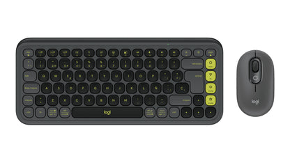 Logitech - Pop Icon Combo - Keyboard and mouse set - Spanish - Graphite Guatemala