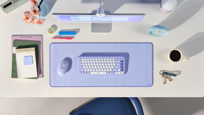 Logitech Pop Icon Combo - Keyboard and mouse set - Spanish (Latin American) - Lilac Guatemala