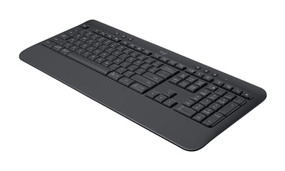 Logitech Signature K650 - Teclado - inalámbrico - Bluetooth 5.1 - QWERTY - Spanish - Grafito Guatemala