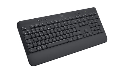 Logitech Signature K650 - Teclado - inalámbrico - Bluetooth 5.1 - QWERTY - Spanish - Grafito Guatemala