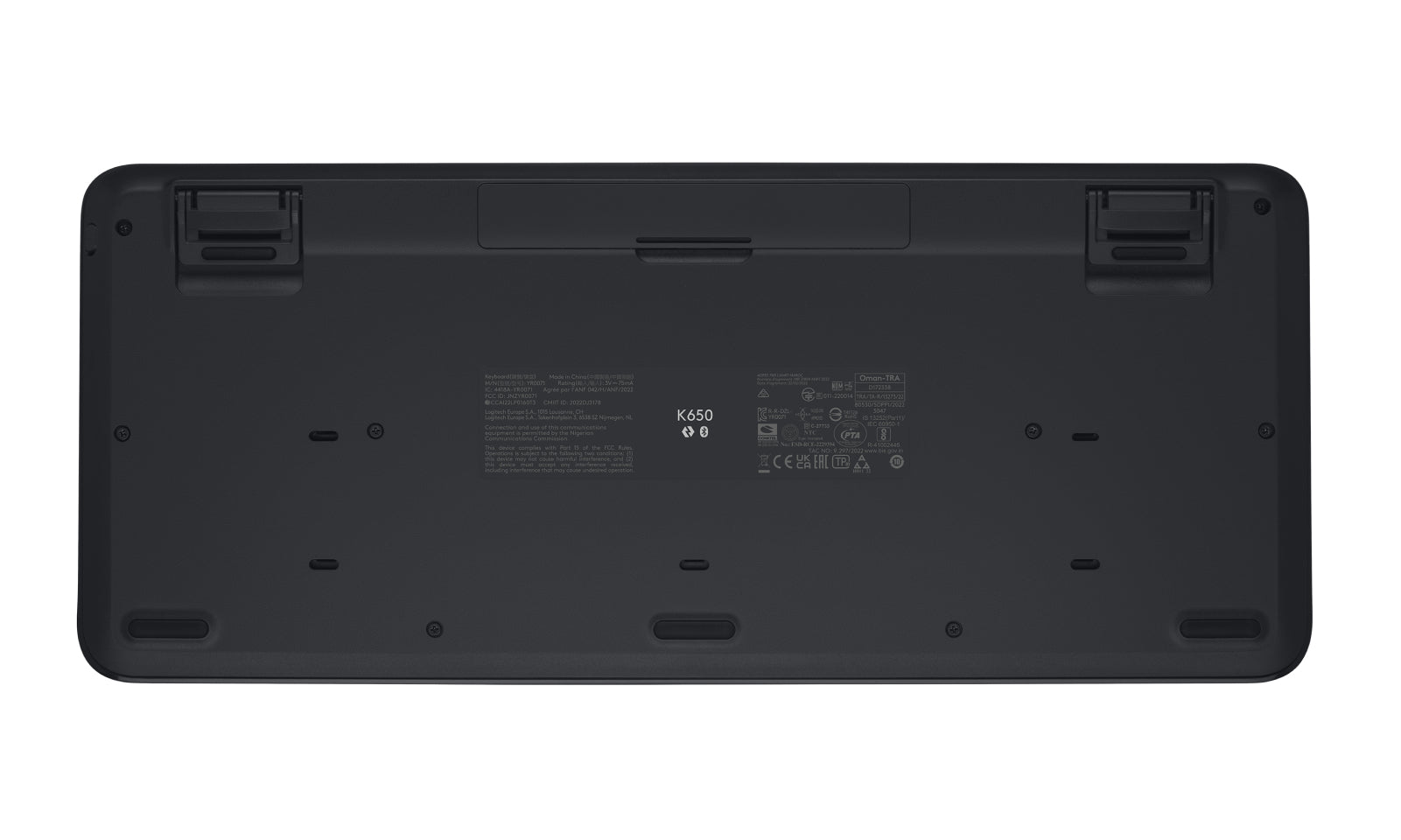 Logitech Signature K650 - Teclado - inalámbrico - Bluetooth 5.1 - QWERTY - Spanish - Grafito Guatemala
