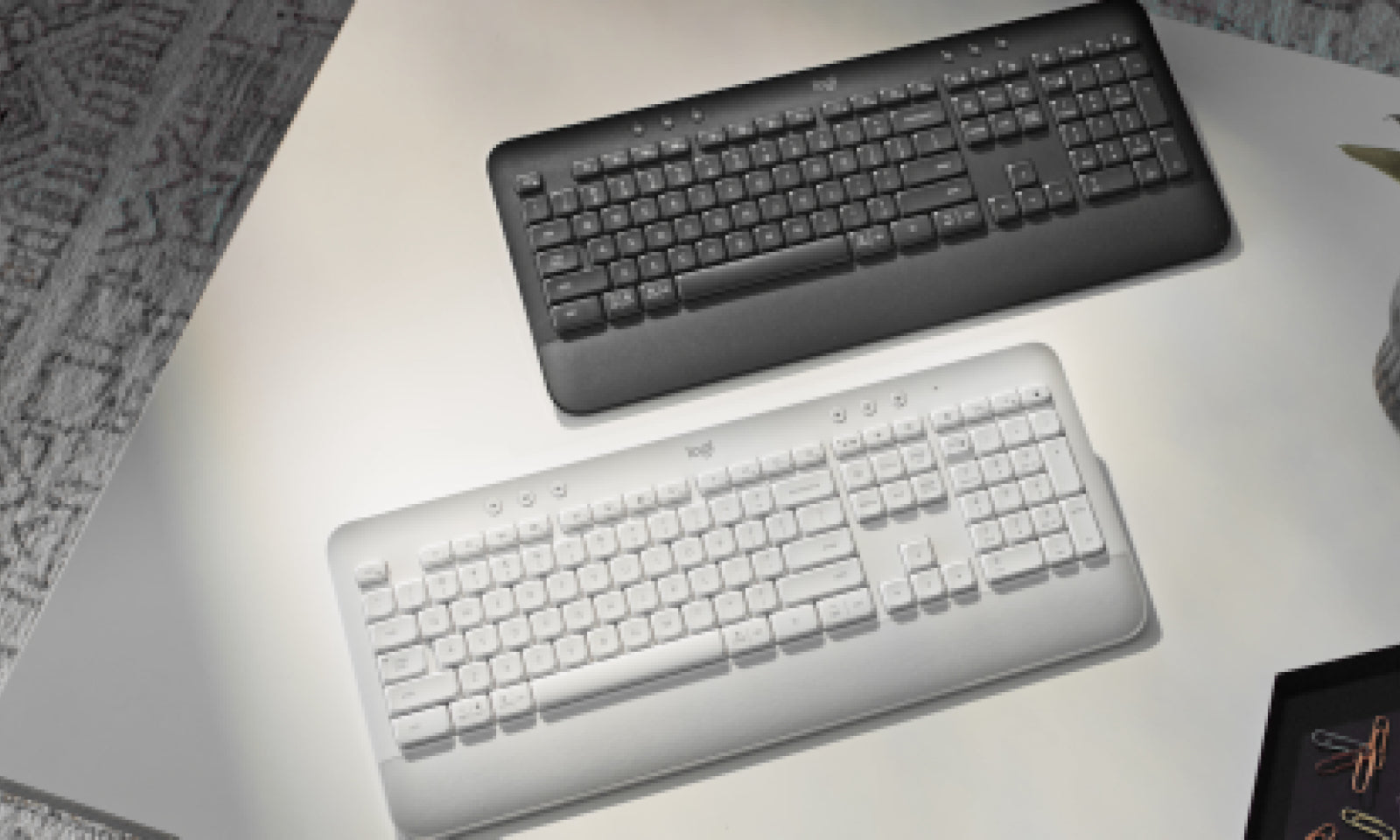 Logitech Signature K650 - Teclado - inalámbrico - Bluetooth 5.1 - QWERTY - Spanish - Grafito Guatemala