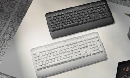 Logitech Signature K650 - Teclado - inalámbrico - Bluetooth 5.1 - QWERTY - Spanish - Grafito Guatemala